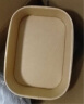 特美居一次性餐盒牛皮纸盒子加厚可降解带盖打包盒碗餐具长方20套750ml 实拍图