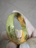 越南沙金厚款卡扣手鐲新娘結婚龍鳳鐲子鍍金手鐲久不掉色 款式一 單個重約64克 曬單實拍圖