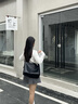 VANESSA HOGAN VH女包朵朵軟包hobo包美拉德風(fēng)通勤大容量托特包七夕禮物送女友 黑色 曬單實拍圖