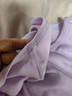 三槍中大童秋衣秋褲A類(lèi)青少年抗菌女童圓領(lǐng)長(cháng)袖純棉內衣套 淡紫 160 曬單實(shí)拍圖