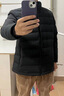 十如仕羽絨服男90鴨絨短款外套男【拒水】冬季保暖厚款商務(wù)通勤休閑OW12 黑色 M 曬單實(shí)拍圖