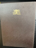 Time box 荔枝紋頭層牛皮活頁(yè)手冊(cè)中號(hào)筆記本小號(hào)商務(wù)辦公會(huì)議記事本收納經(jīng)理夾可定制 A6小號(hào)-棕色 曬單實(shí)拍圖