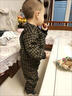 佐淑蔓童裝男兒童套裝衛衣加絨冬裝寶寶衣服1-6歲嬰幼童加厚馬甲三件套 黑色 三件套加絨加厚 90 建議1-2歲(身高75-85cm) 曬單實(shí)拍圖