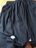 棲謠 五分短褲女士夏季休閑外穿運動(dòng)寬松直筒短褲高腰薄款2023港味衛 黑色 L 曬單實(shí)拍圖