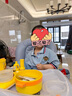 齊齊熊（ciciibear）【100%純棉】齊齊熊男童套裝夏裝寶寶短袖兒童polo衫童裝運(yùn)動校服 學(xué)院藍(lán) 100 曬單實(shí)拍圖