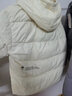 A21秋冬女裝舒適保暖立領(lǐng)厚羽絨服女寬松日韓風(fēng)長(cháng)袖外套 米杏 M 曬單實(shí)拍圖