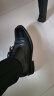强人商务正装鞋男际华3515品质头层牛皮单皮鞋 15三接头皮鞋 黑色 42 实拍图