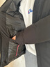 啄木鳥加絨加厚棉衣男士冬季羽棉絨服爸爸冬裝休閑保暖抗寒可拆卸帽外套 黑色 【加棉加厚】 2XL 【建議130-150斤】 曬單實拍圖