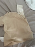 巴布豆兒童長袖t恤寶寶純棉打底衫男童春秋衣服寬松百搭幼童裝假兩件 卡其 方框巴布 90 曬單實(shí)拍圖