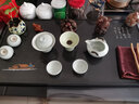 三醒 天然烏金石茶盤茶臺簡約茶具托盤家用整塊石頭影雕干泡茶海 70*35*3CM 曬單實拍圖