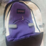 布蘭奴（BULANNU）書(shū)包女大學(xué)生美式復古撞色雙肩包日系高中初中學(xué)生大容量運動(dòng)背包 紫色 曬單實(shí)拍圖