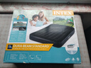 INTEX 64142雙人內(nèi)置枕頭充氣床墊家用睡墊戶外帳篷墊折疊床含電泵N 曬單實(shí)拍圖