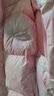 Hello Kitty玉桂狗女童羽絨馬甲秋冬裝兒童背心大童坎肩輕薄鴨絨內(nèi)膽馬夾上衣 粉色 150cm 曬單實拍圖
