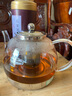 神雕（SHEN DIAO） 玻璃煮茶壺過濾花茶泡茶器燒水養(yǎng)生壺電磁爐專用耐高溫304不銹鋼 C01A玻璃壺1200ml+4個直美杯 曬單實(shí)拍圖