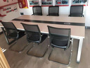 蘭冉 辦公家具職員桌辦公桌屏風卡座員工位電腦桌 單人位【不含柜椅】 曬單實拍圖