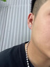 戚小米韓版復(fù)古杠鈴耳釘男韓版有耳洞耳釘長城紋男士耳釘2025年新款耳釘 單只 曬單實(shí)拍圖
