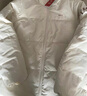 鴻星爾克運動(dòng)羽絨服女保暖外套白色加厚上衣防寒運動(dòng)百搭時(shí)尚連帽上衣女 冰川白 L 體重120-135斤 曬單實(shí)拍圖