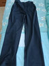 雨澤倫（YUZELUN）黑色闊腿褲女春秋褲子2024年新款窄版直筒褲小個(gè)子高腰垂感西裝褲 黑色闊腿 XL 建議110-120斤 曬單實(shí)拍圖