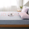 罗莱家纺 纯棉床笠单件床罩床盖 樱花猫爪 灰色1.8米床180*200 实拍图