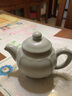 冠杰臺灣冠杰汝窯茶具茶壺茶器蟹爪紋大開(kāi)片陶瓷茶具方融壺/300ML 曬單實(shí)拍圖