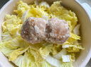 五亭橋 獅子頭揚(yáng)州特產(chǎn)4只裝手工大豬肉丸熟食方便菜肉制品肉圓四喜丸子 蟹黃獅子頭240g/盒裝 曬單實(shí)拍圖