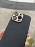 布諾林蘋果16Pro手機殼真皮iPhone15promax保護套5G限量版女款商務(wù)蘋果14por外殼全包男ip13防摔 【金棕色】頭層真皮鏡頭保護 iPhone 16 pro 曬單實拍圖