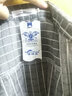 嘉曄韓版格子男款襯衫男長(zhǎng)袖標(biāo)準(zhǔn)型襯衣青春休閑百搭上衣服薄款外套潮流 G1806黑色 2XL碼135-150斤 曬單實(shí)拍圖