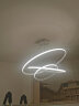 四季沐歌（MICOE）照明客厅吊灯卧室餐厅吧台吊灯灯具现代简约创意灯饰可调节中山 大三环白-40+60+80cm-128瓦遥控 实拍图
