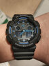 卡西歐（CASIO）手表 G-SHOCK運(yùn)動(dòng)表 多功能潮流時(shí)尚防水學(xué)生男表 GA-100-1A2 曬單實(shí)拍圖
