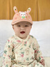 貝娜茜嬰兒帽子春秋薄款鴨舌帽男女寶寶嬰幼兒冬季棒球帽男加厚兒童帽潮 曬單實(shí)拍圖