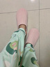 內泊乳膠棉拖鞋女冬季男士情侶家居家用防滑靜音日式保暖防臭高檔防塌 山地灰 45-46 【正碼】 曬單實(shí)拍圖