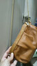 北狐專(zhuān)柜真皮女包手拿包女士手抓軟皮時(shí)尚氣質(zhì)高貴女神手包女小包包頭 棕色頭層牛皮 曬單實(shí)拍圖