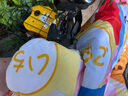 英瑪仕（ENGMARSS）擋風(fēng)被電動車瓶車防風(fēng)防雨冬季天擋風(fēng)加厚保暖摩托車擋風(fēng)被防水 【升級護脖+護肩】藍(lán)色太空兔 曬單實拍圖
