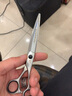 鋼夫 鋼夫日本理發(fā)剪刀美發(fā)平剪牙剪打薄剪柳葉翹剪彎刀修飾a字剪套裝 第5劍-天瀑7英寸大切口平剪 IB70-KF 曬單實(shí)拍圖