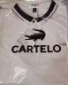 卡帝乐鳄鱼（CARTELO）短袖T恤男2024春夏季休闲短袖男士上衣服polo打底衫 白色 3XL  实拍图