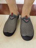 回力新款網(wǎng)跑鞋 一腳蹬套腳懶人鞋輕便男子網(wǎng)鞋舒適跑步鞋 WL3303深灰 42 尺碼標準 曬單實(shí)拍圖