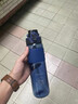 品家家品（PINKAH） 運(yùn)動(dòng)水壺健身夜跑大容量水瓶tritan學(xué)生水杯防漏外出塑料水壺 1000ML暴風(fēng)藍(lán)（吸嘴款） 曬單實(shí)拍圖