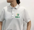 短袖工作服定制夏季工衣文化衫poloT恤印字衣服定做訂制服裝設計logo刺繡 【珠地棉翻領(lǐng)】白色 M 曬單實(shí)拍圖