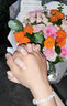JALLOO戀心手鏈女生學(xué)生手環(huán)閨蜜小眾輕奢高級(jí)感首飾品女生日禮物送女友 戀心手鏈（銀） 曬單實(shí)拍圖
