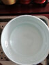 恒古（Heregur）功夫茶具茶道配件 8英寸圓形茶盤(pán)茶船茶海茶池儲蓄水式雙層茶臺青花陶瓷易收納茶盤(pán) 青花牡丹 20cm單獨茶盤(pán) 曬單實(shí)拍圖