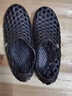 洞洞涼鞋男士2020夏季新款透氣ins潮流開(kāi)車(chē)軟底運動(dòng)涉水沙灘男鞋 黑色 40 曬單實(shí)拍圖