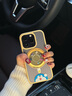 ROCK適用蘋(píng)果16promax手機殼哆啦a夢(mèng)旋立系列iPone15保護套14支架磁吸二合一pro防摔支點(diǎn)殼情侶款 【幸運轉盤(pán)】360°磁吸旋轉支架|超強磁吸 iPhone 14 Pro 曬單實(shí)拍圖