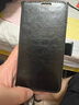 阿峻科科 6.1英寸蘋果Xr手機殼翻蓋式皮套iphoneXR保護套全包邊硅膠軟防摔防爆錢包插卡男女款 皮套黑色【蘋果XR】+全屏鋼化膜+掛繩 曬單實拍圖