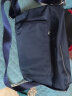 POLO 单肩包男士横款斜挎包男大容量商务通勤iPad包男包邮差包 蓝色 实拍图