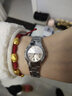 卡西歐（CASIO）手表女 ins風(fēng)簡約輕奢時尚石英表 指針百搭鋼帶女表 LTP-1241D-4A3 曬單實拍圖