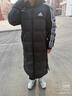 阿迪達斯（adidas）長(cháng)款羽絨服男裝女裝2025冬季新款運動(dòng)服出行防風(fēng)保暖連帽棉羽外套 經(jīng)典黑色/保暖舒適/主推款 2XL 曬單實(shí)拍圖