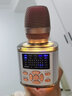 聽(tīng)聲者 k歌麥克風(fēng)音響一體機電視手機家庭KTV話(huà)筒音響一體自帶聲卡家用戶(hù)外兒童適用全民k歌藍牙無(wú)線(xiàn) 玫瑰金 升級版+音質(zhì)特好+手機可用+8GU盤(pán) 曬單實(shí)拍圖