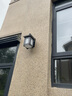 竹昀 太陽能壁燈中式家用戶外室外墻壁花園別墅防水led庭院燈戶外壁燈 太陽能黑色+三色光源 曬單實(shí)拍圖