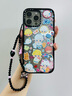 CASETIFY DIMOO WORLD x CASETiFY聯(lián)名 DIMOO和小伙伴們 適用于iPhone16/15/14 Plus/Pro/Max防摔手機(jī)殼 透明黑框 iPhone 16 Pro  曬單實(shí)拍圖