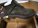 Jeep吉普短靴男秋冬新品韓版時(shí)尚工裝靴男戶(hù)外休閑軟底低幫馬丁靴子男 卡其色(皮鞋碼) 38 曬單實(shí)拍圖